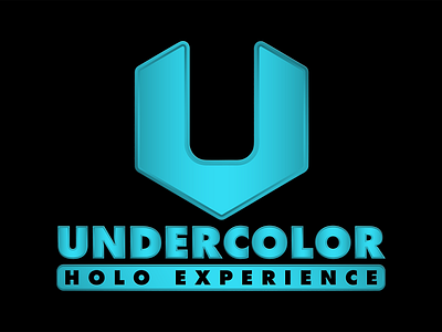 UNDERCOLOR HOLO EXPERIENCE (Professional Logo Design) branding design graphic design illustration illustrator logo logo design ui ux vector