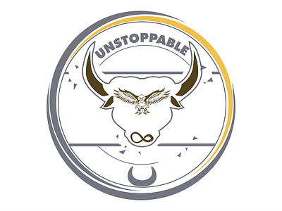 Unstoppable (Professional Logo Design) 3d logo branding business logo company logo design graphic design illustration illustrator logo logo design vector