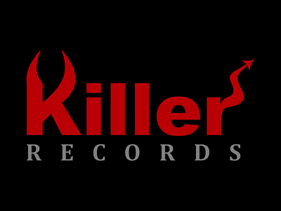 Killer Records (Professional Logo Design) 3d 3d logo brand logo branding business logo company logo design graphic design high resolution illustration illustrator logo logo design raster raster logo transparency file vector vector logo