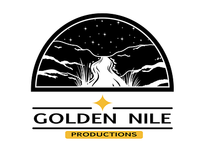 Golden Nile Productions (Professional Logo Design)