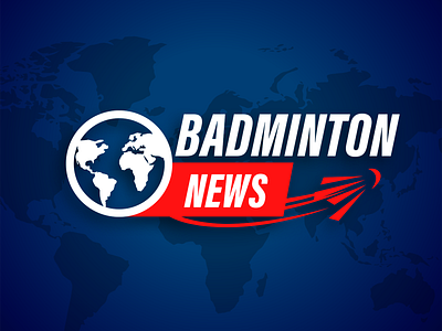 Badminton News (Unique 3D Logo Mockup Design)