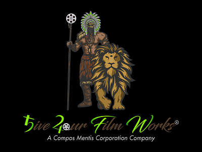 5ive 4our Film Works (Professional Logo Design)