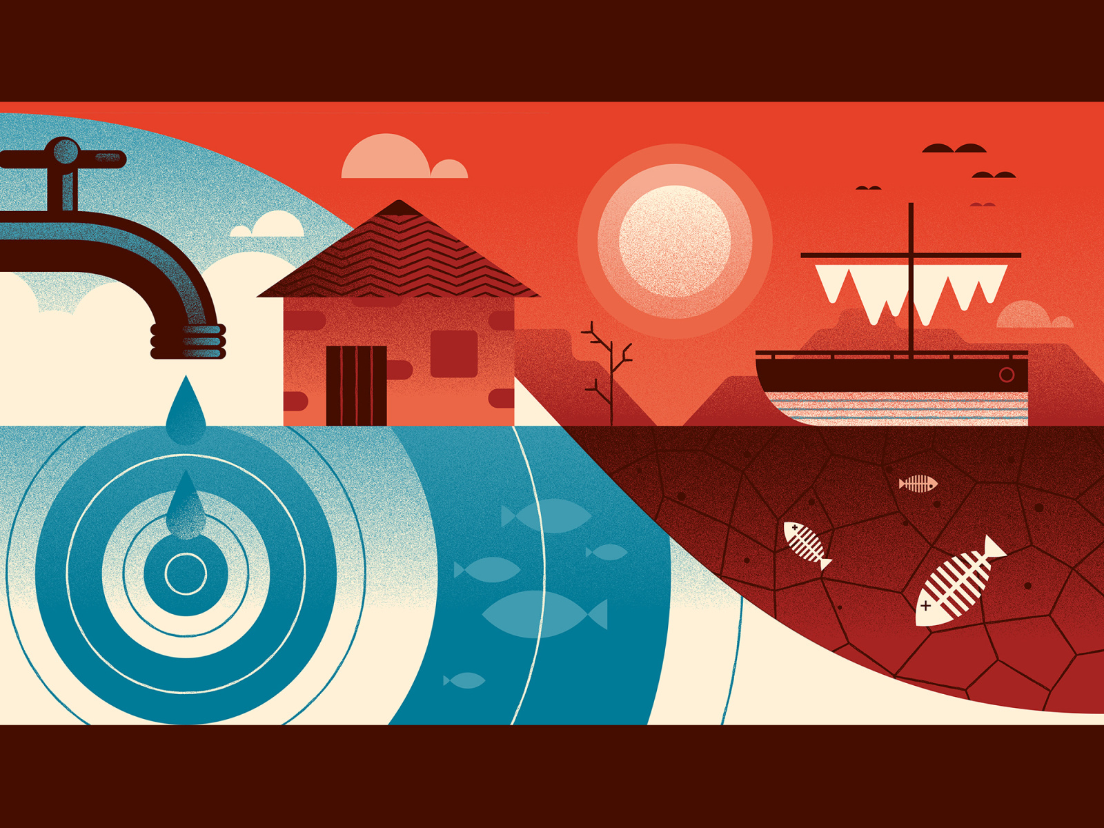 Water Shortage 1 By Studio Warburton On Dribbble