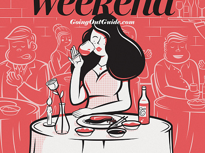 Washington Post - Alone Editorial 2 alone pink valentines day vector