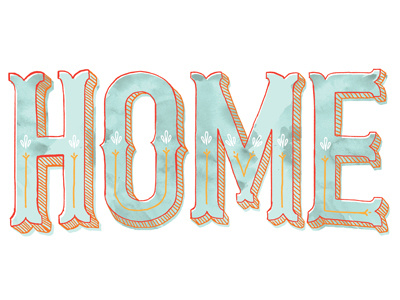 Home - Type Experiement 2 design illustration typography