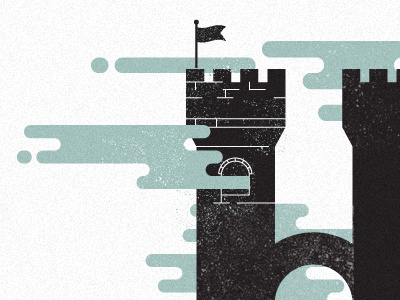 Castle castle illustration vector