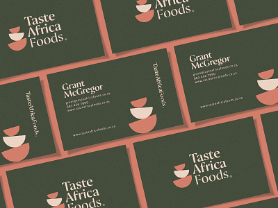 Taste Africa Foods - Business Cards