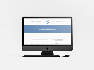 ESBA new website modern user interface webdesign website