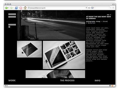 Parallel Processing — Web Layout graphic design prototype webdesign