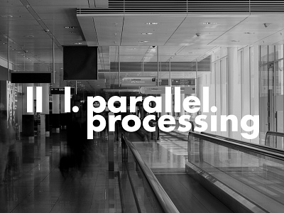 Parallel Processing – Logotype logotype visual identity