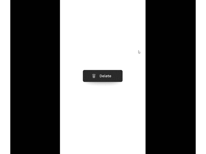 Delete Button Microinteraction animation button delete design hi fi interaction micro microinteraction minimilistic simple