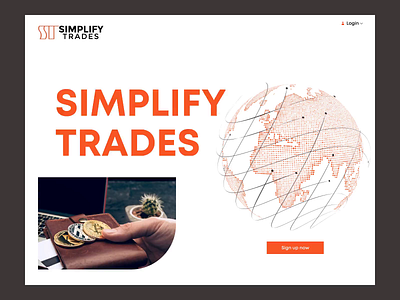 Simplify Trades design ui ux web website