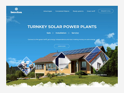 Insolar design ui ux web website