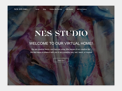 Nes-studio design ui ux web website