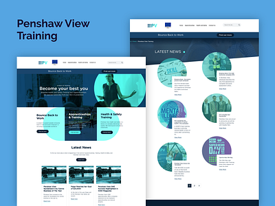Penshaw View Training homepage design technical seo web development website maintenance website support wordpress