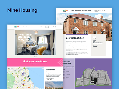 Mine Housing web web development wordpress