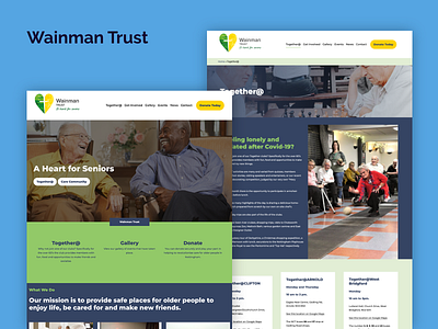 Wainman Trust charity gutenberg not for profit web design web development wordpress