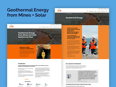 Geothermal Energy from Mines and Solar gutenberg web design web development wordpress