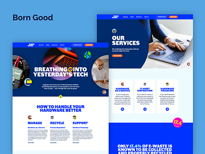 Born Good design hubspot hubspot cms marketing web development