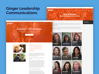 Ginger Leadership Communications migration seo technical seo web development website wordpress