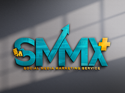 SMMX Plus logo basata basata graphics branding design illustration logo logodesign smm services smmx