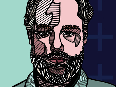 Philip Seymour Hoffman - Colors actor colors famous illustration people philip seymour hoffman