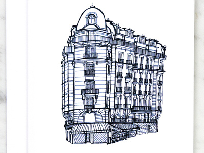 From paris with love. architecture baguette bonjour building capital city france haussmann paris