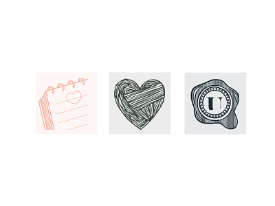 App icons app favourites heart icon lines london pattern romantic wish list