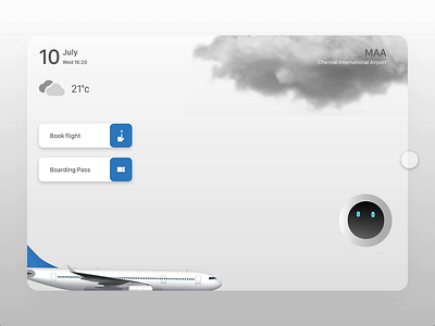 AI Bot - Helps board a flight. ai airlines airport animation app bot chatbot design guide interaction design microinteraction support ui ux