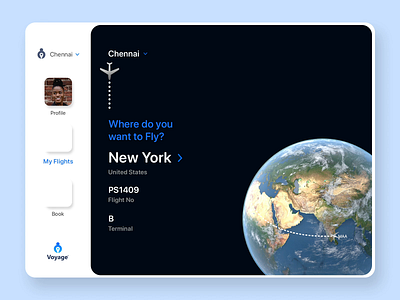 Voyage - In Flight Assistance 3d animation animation brand branding design designer flight app icon illustration logo micro interaction travel typography ui ux visual design voyage