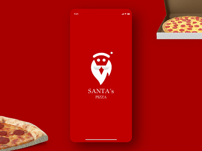 Santa's Pizza Delivery - Product Design app design artist designer logo logodesign pizzadelivery productdesign santaclaus ui uidesign uiux ux uxdesign uxresearch