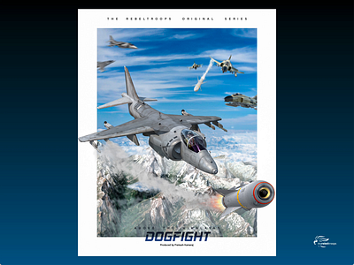 DOGFIGHT(Above the Himalayas) - Poster Design 3d animation brand branding design designer fight graphic design illustration jets logo missiles motion graphics poster typography vector war