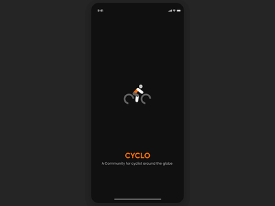 Cyclo - Product Design brand branding cycle cycling app design designer illustration ios iphoneapp logo mobile app product design race typography ui uidesign ux uxdesign vector