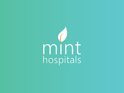 Mint Hospitals - Branding brand branding chennai graphic design health hospital logo logomark mint