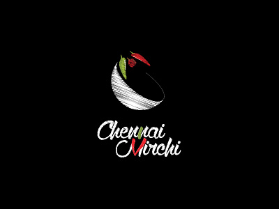 Chennai Mirchi - Branding branding chilli food illustration logo logotype mirchi negative space restaurants