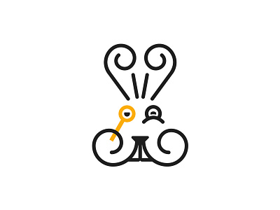 Twitchy Rabbit animal brand branding creative icon inspiration line logo logos rabbit twitchy wonderful