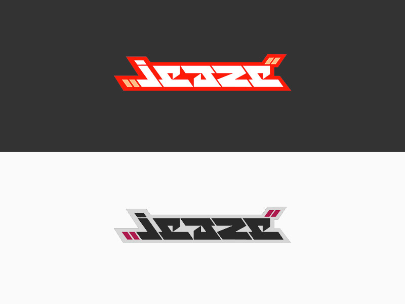 Logotype - Jeaze typography type logotype logo jeaze