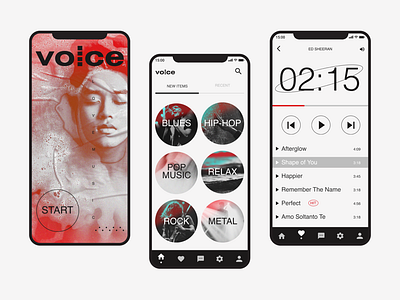 Mobile app music player