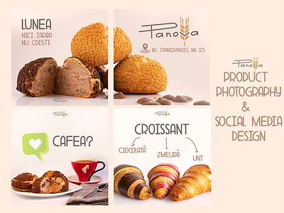 Bakery social media posts part 2 graphic design product photo editing product photography social media