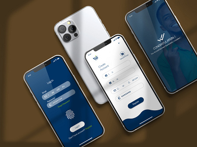 Investment UI bank app investment ios ios app design template