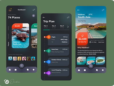 Travel App UI