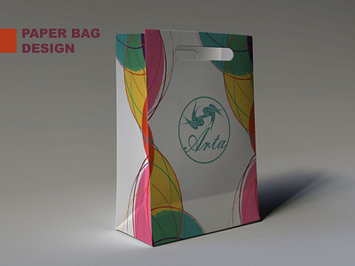 Paper Bag Design طراحی ساک کاغذی