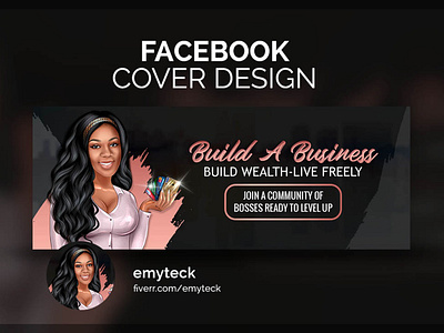 Facebook Cover Design bose branding design facebook cover illustration instagram social media design twitter wealth youtube banner