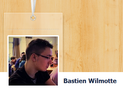 My Facebook Badge avatar badge cover design facebook image pattern profile ribbon richard tabor ui wood