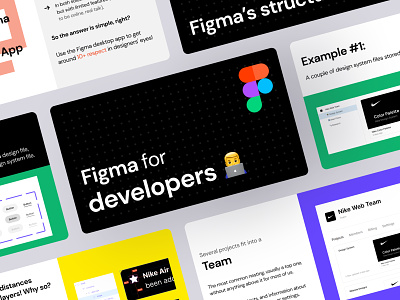 Figma for developers Guide ebook figma figma community presentation workshops
