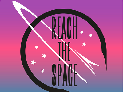 Day 1 Rocketship logo dailylogochallenge