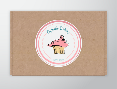 Cupcake dailylogo dailylogochallenge logo logodlc