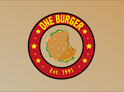 One Burger dailylogo dailylogochallenge logo logodlc