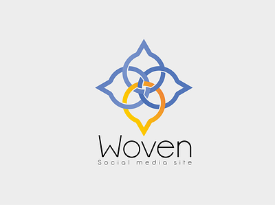 Woven Social Media dailylogo dailylogochallenge logo logodlc