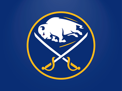 Sabres Logo Rebound buffalo hockey sabres sports branding